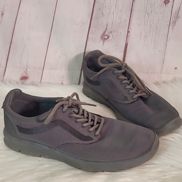 VANS 1.5 MONO LIGHT PEWTER GREY ULTRACUSH LITE SNEAKERS SHOES WOMENS SIZE 8 - Picture 4 of 17